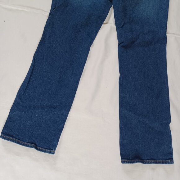 Old Navy Men's Jeans Bootcut Built In Flex Dark Wash Size 28x30 - Picture 6 of 11